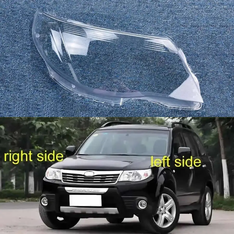 

For Subaru Forester 2008 2009 2010 2011 2012 Headlamp Shell Transparent Lampshade Cover Headlight Shade Lens Plexiglass