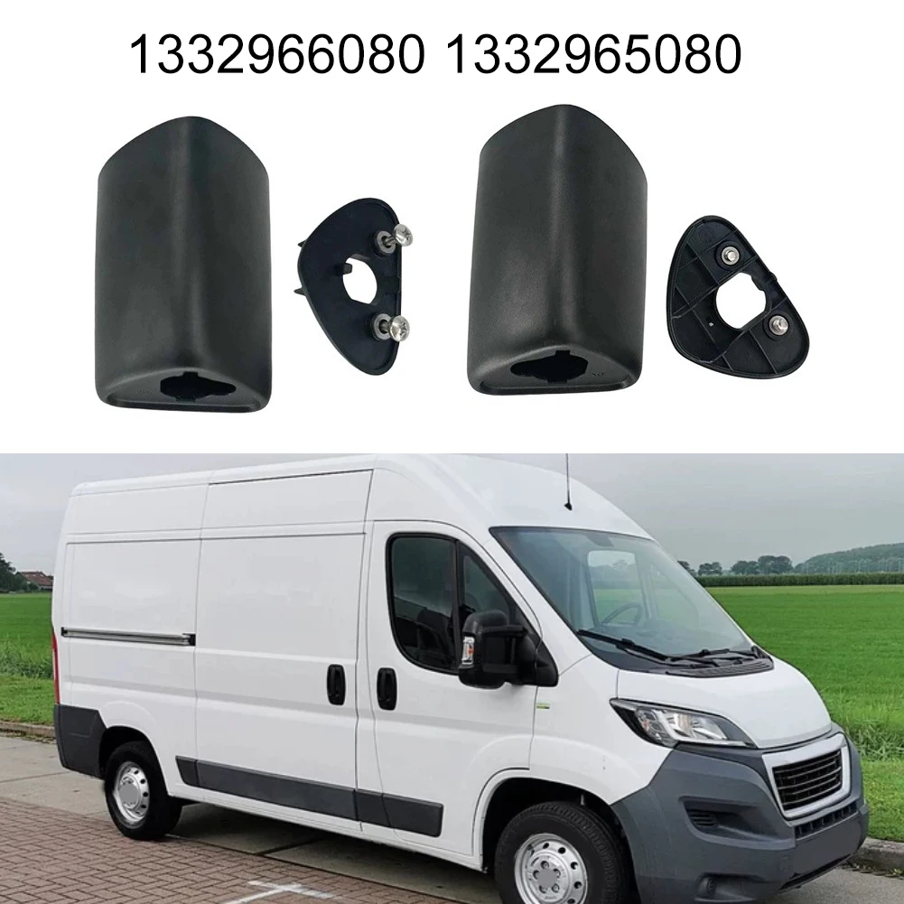 ABS Turn Signal Bracket for Fiat Ducato For RELAY For BOXER 2006 Up Fender Mount Black 2 Pack 1332966080 1332965080
