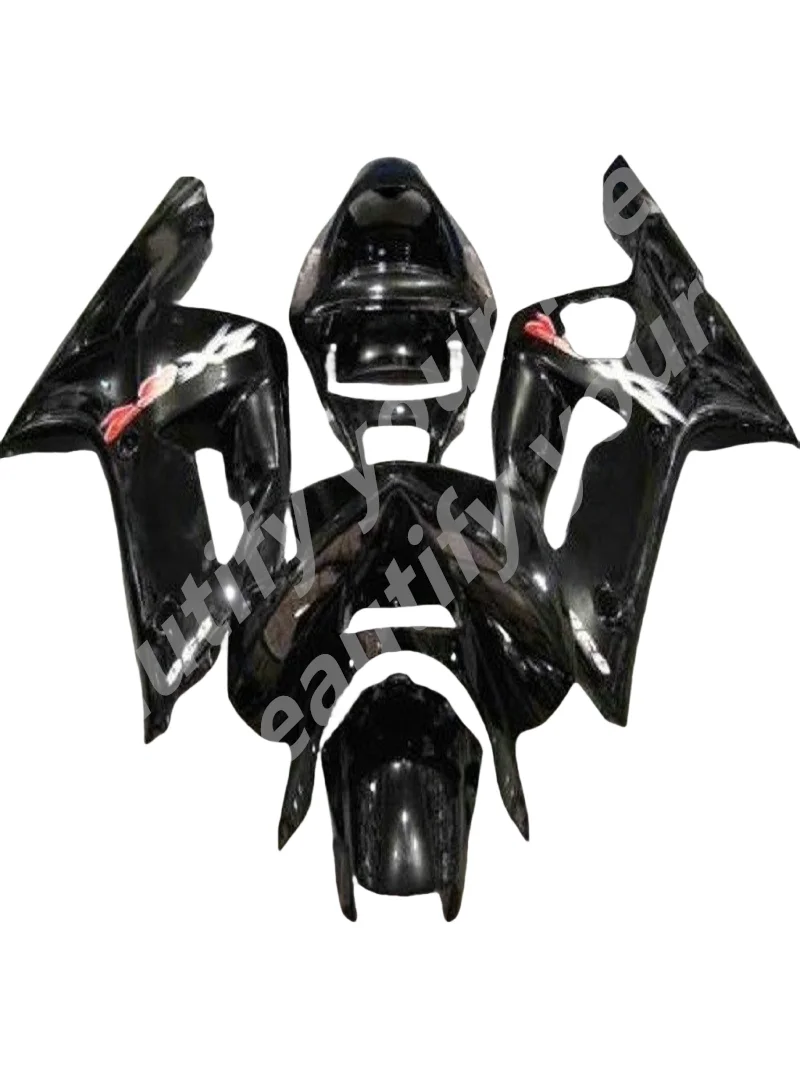 

Лидер продаж, комплект обтекателей для Kawasaki ZX6R, Обтекатели 2003, 2004, красный, белый, черный, пластиковые детали кузова, ZX-6R 03 04, ниндзя 636
