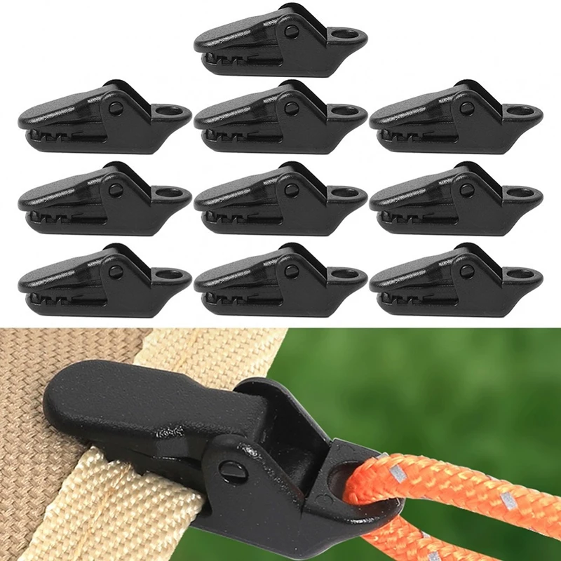 Crocodile clip for outdoor tent, 10PCs, clips for camping, anti-wind, fixed, clamp, Hook for outdoor camp