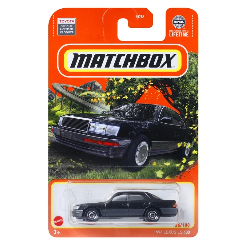 Mattel-coche Matchbox Original para niños, juguetes fundidos a presión, 24K, Harry Potter, Ford Anglia, extreman-lexus Ls 1/64, vehículo de regalo