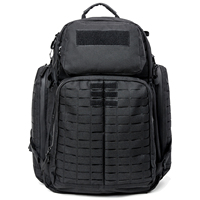 72 Hours Survival Akmax 1000D Tactical Backpack MOLLE 3L Hydration Military Rucksack for Camping/Hiking/Survival Black