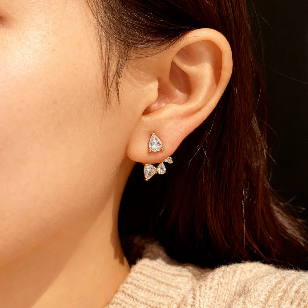 Thumbnail 4 - #38 Latest Gold Earrings Offers