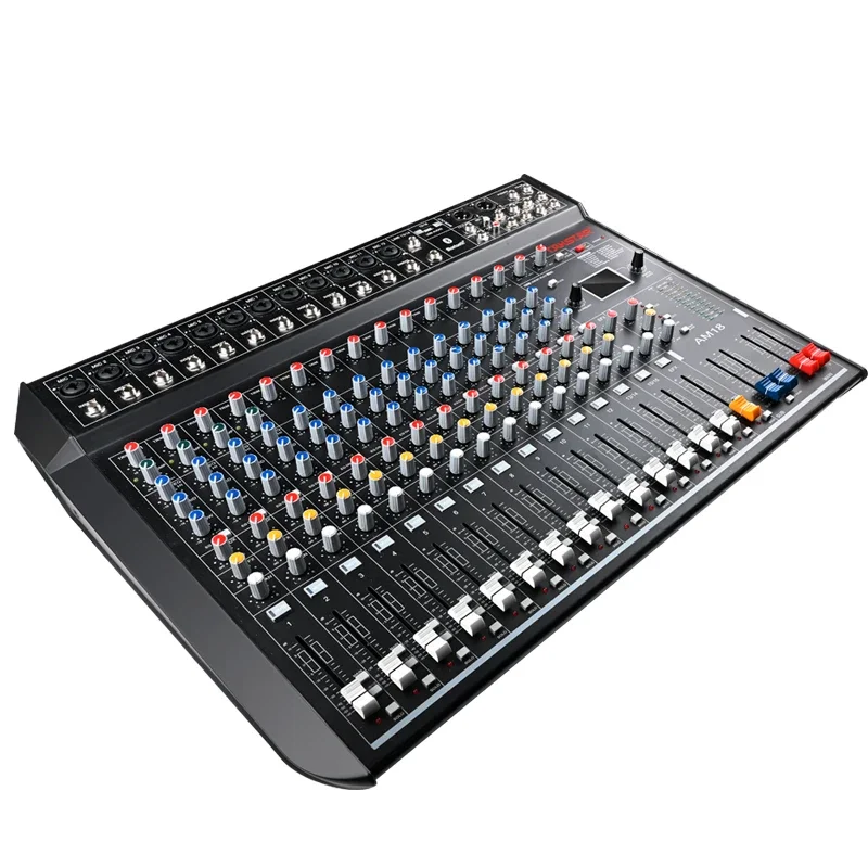 AM18 Mixer 18-Channel Indoor Outdoor Stage Audio Mixer Digital Mixer Console Professional Audio Soundcraft