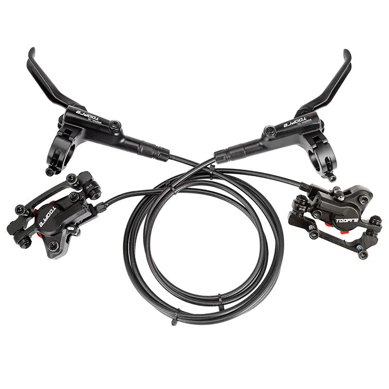 

2023 Новые детали для велосипеда MTB Велосипедный тормоз Гидравлические суппорты дискового тормоза спереди и сзади 800 мм/1450 мм Набор дисковых тормозов для велосипеда с давлением масла