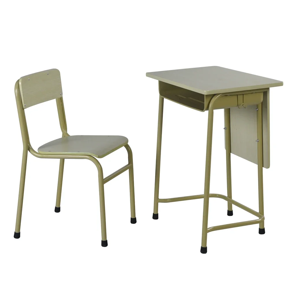 

For School Chair Plastic Chair Part and Desk Set Children Student Home Learning Table for Kids