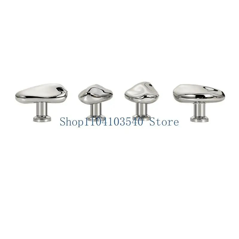 02DC Furniture Pull Knob Single-Hole Cabinet Piece for Drawers, Wardrobes and Bathroom Cabinet Corners for Entry Storage