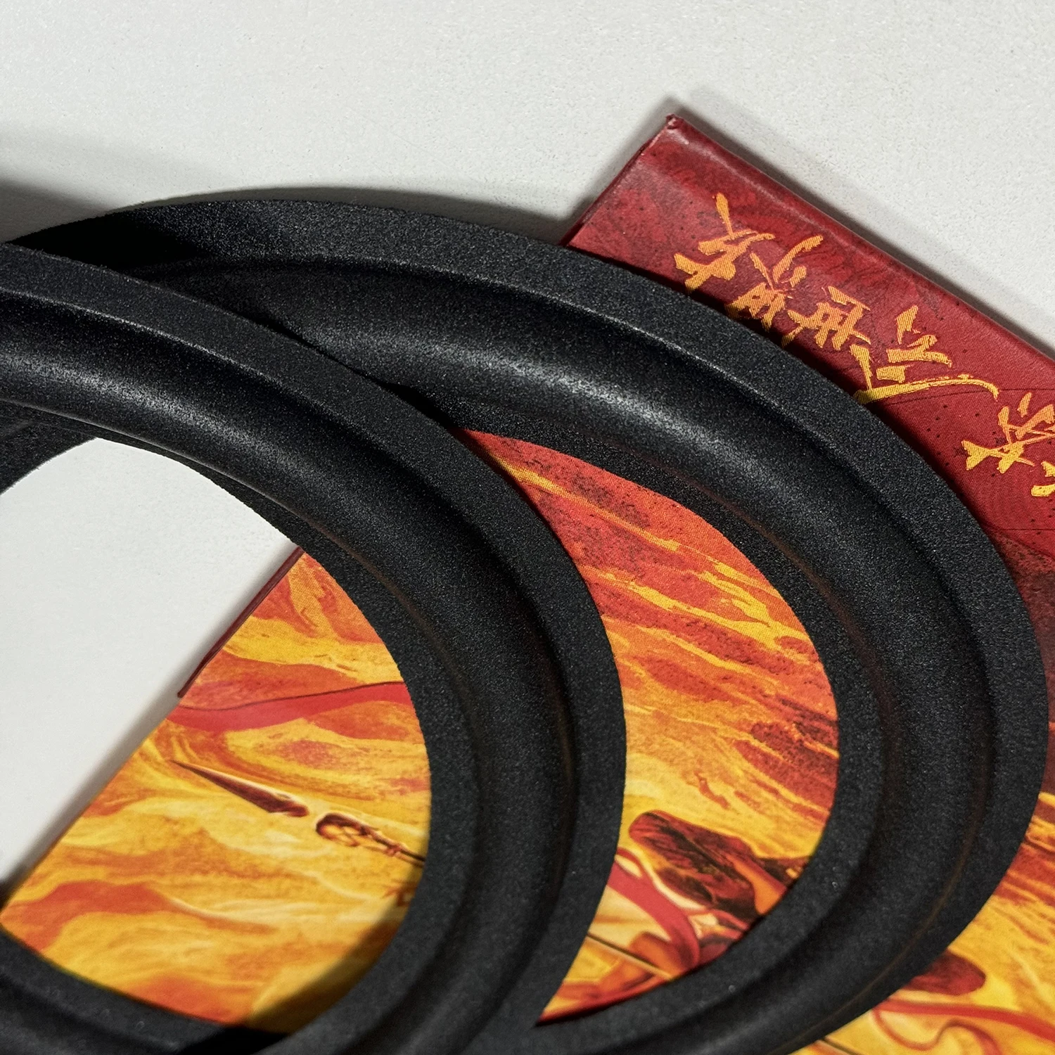 2X Foam Edge Replacement Black Fits Design Acoustics PS-88 DA-900 PS-9 PS-8 PS-8B ESS Tempest B-2 LS-8 680-1022 680-1132 LE-20