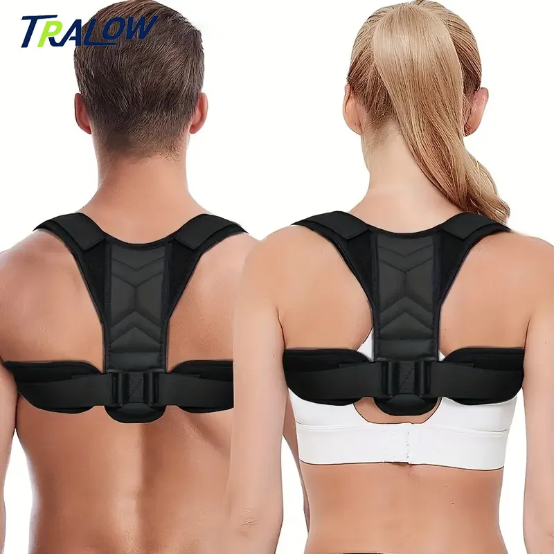 

TRALOW Correction Belt Anti Hunchback For Men Women Improve Sitting Posture For Sports Fitness Weightlifting Relieving Back Pain
