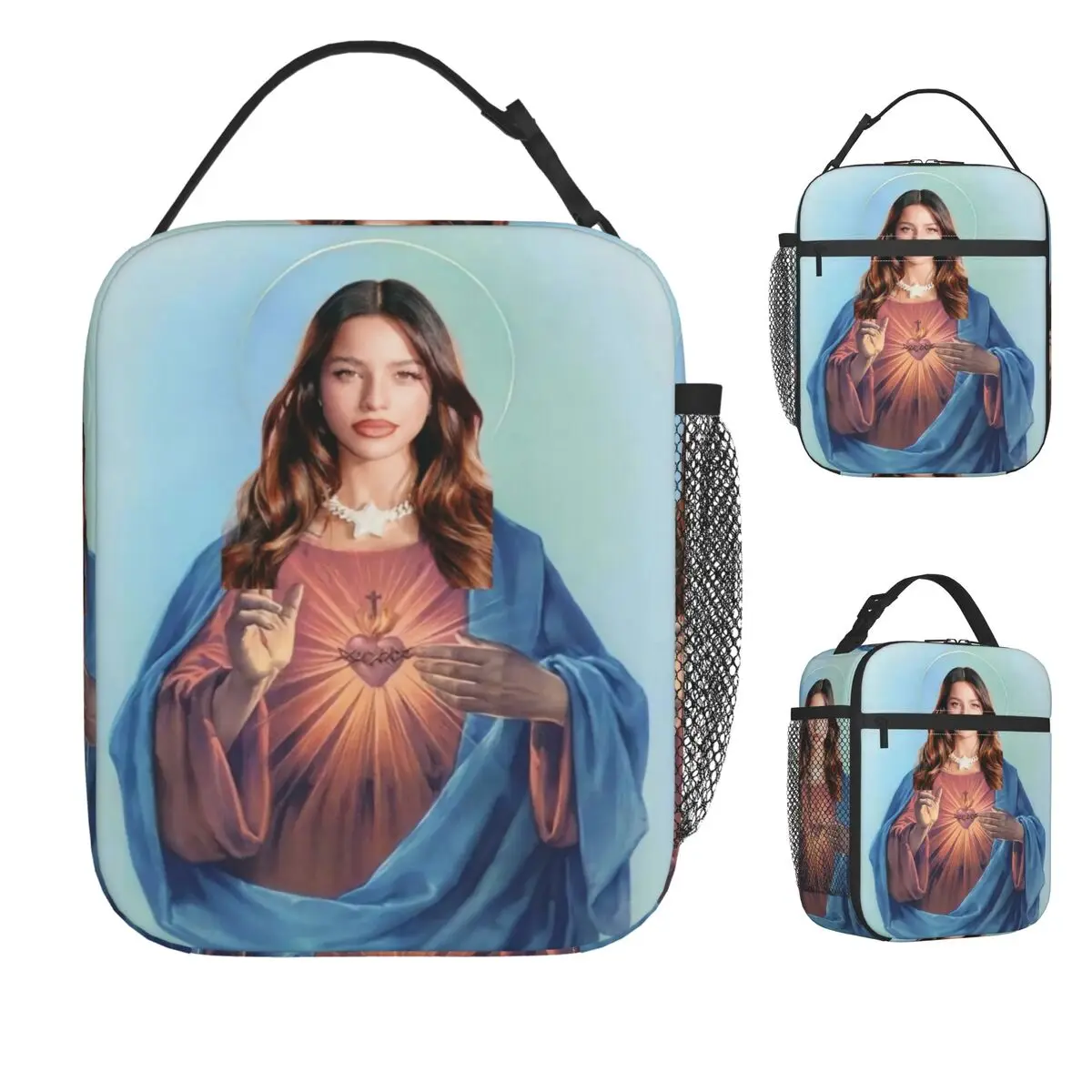 

Emilia Mernes Tour 2025 Lunch Bag For Unisex Lunch Box Fashion Outdoor Picnic Cooler Bag Portable Oxford Thermal Tote Handbags