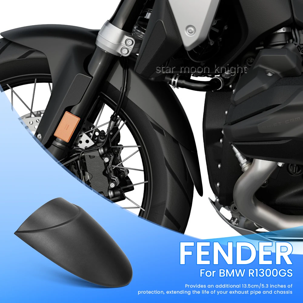 R1300GS Front Mudguard Extension For BMW R 1300GS R 1300 GS 2024- Motorcycle Front Fender Extender Splash Guard Cover