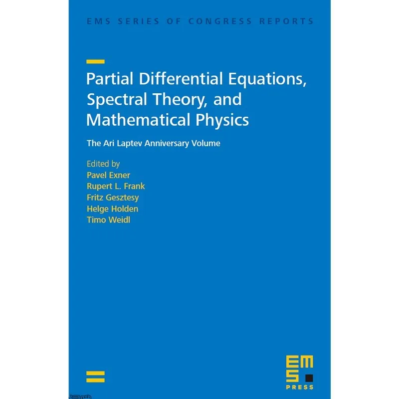 

Partial Differential Equations, Spectral Theory, And Mathematical Physics