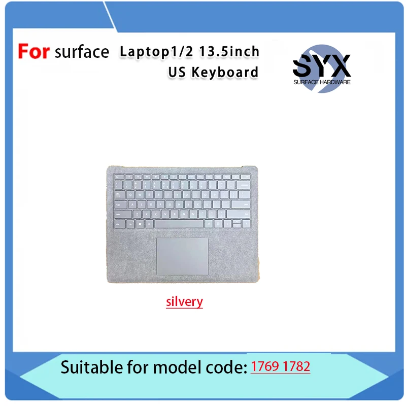 Imagem -04 - Montagem de Teclado para Notebook Microsoft Surface Touchpad Laptop 1769 1782