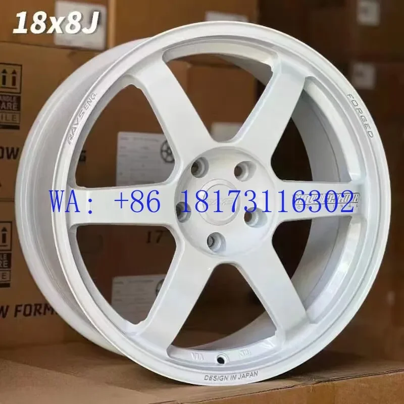 Hot Chrome 20 inch lettering TE37SAGA six sports modified wheels suitable for CVR Civic
