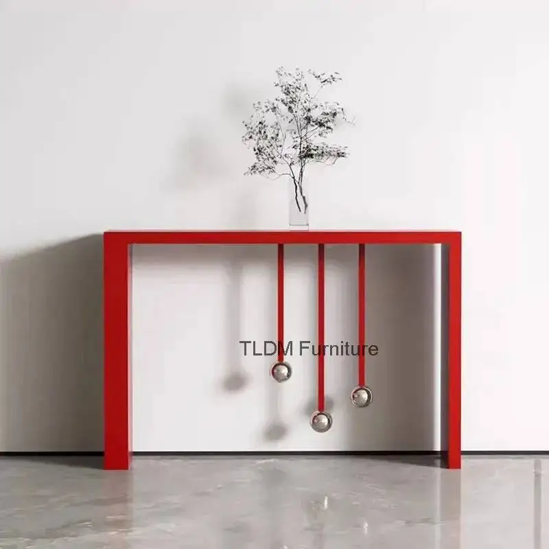 

Furniture Entrance Modern Design Console Living Table Table Luxury Furniture Narrow Console Drawer Room Decorative Entryways