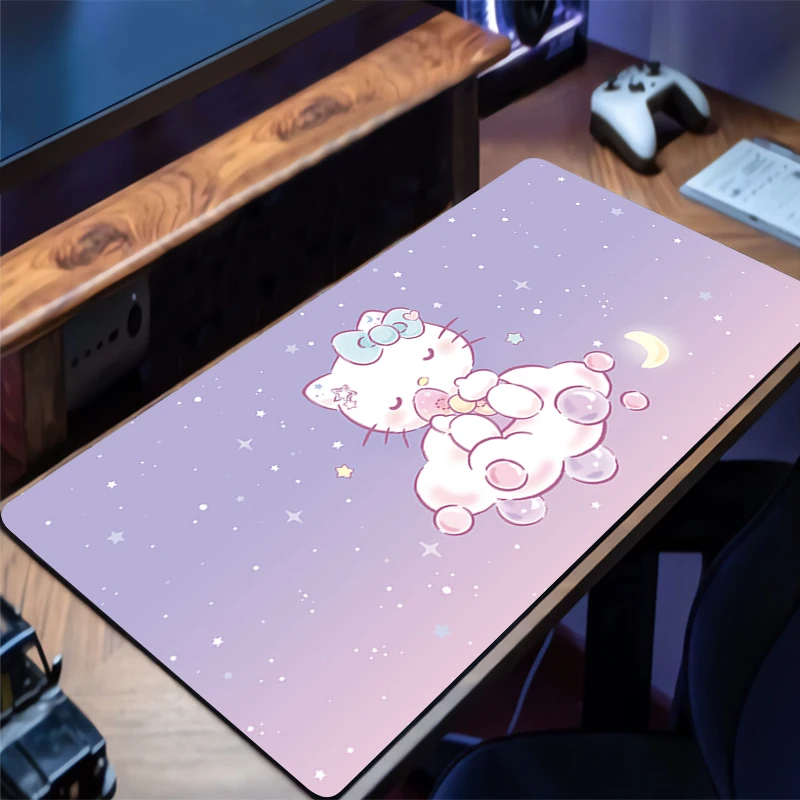 لوحة ماوس هالو كيتي إيدج ملحقات ألعاب بيضاء ألعاب الكمبيوتر الفومبريلا حصيرة مكتبية للكمبيوتر المحمول Varmilo لوحة المفاتيح لوحة الماوس #1