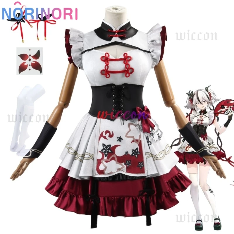 2025 Camellya Costume Cosplay Gioco Wuthering Waves West Lake Camellya Vestiti di ruolo Lolita Vestito da donna Parrucca Set Outfit