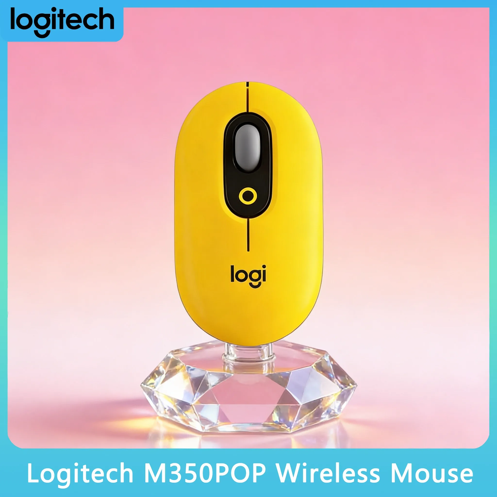 

Легкая офисная мышь Logitech M305POP для защиты запястья