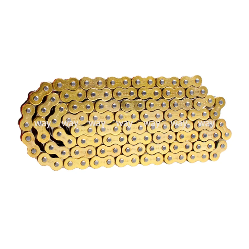 Universal Motorcycle Chain Oil Seal Chain O-Ring 520 525 530 428 Chains 120 136 Links for ATV Quad MX Enduro Motard Racing
