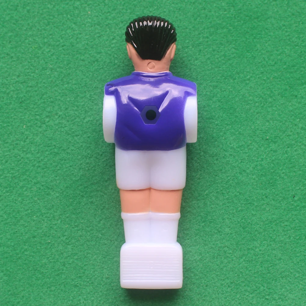

8pcs Tabletop Football Players Premium Plastic Mini Soccer Figures For Tournament Style Replacement Accessory Random Color