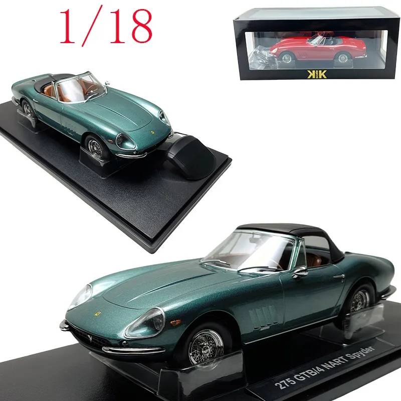 

‌Ferrari 275 GTB/4 1:18 Scale Die-cast Model - KK Collection Play Vehicles Toys for Boys Original Box