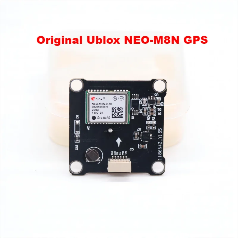 Módulo gps m8n com bússola qmc5883 para controle de vôo f4v3s plus qav250 220 rc drone fpv corrida quadcopter betaflight inav