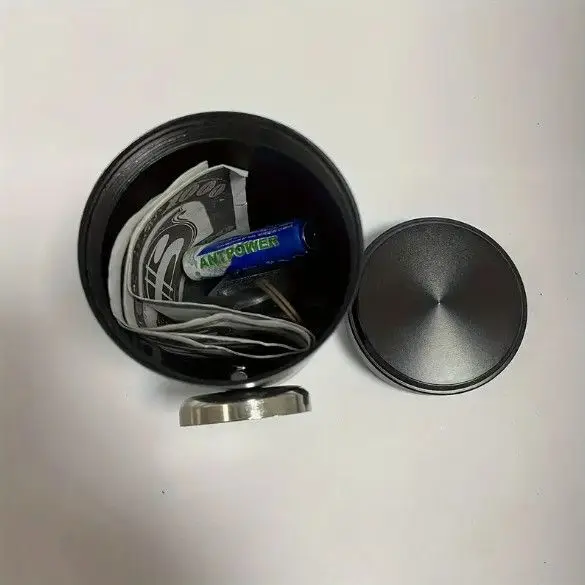 Aluminum Strong Magnetic Storage Box, Concealed Safe Can Adsorb Valuable Outdoor Objects Under The Car Safe Transfer Storage Box