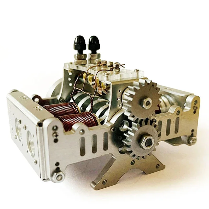 المحرك (مزدوج/أربعة/ستة أسطوانات متعارضة أفقيا نموذج محرك تيار مستمر الجمعية والضغط لعبة محرك المكبس المغناطيسي القوي