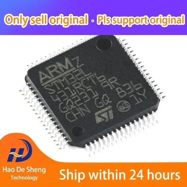 

10 шт./лот STM32L431RCT6 431RC LQFP-64 новый оригинальный в наличии, поставки электронных компонентов