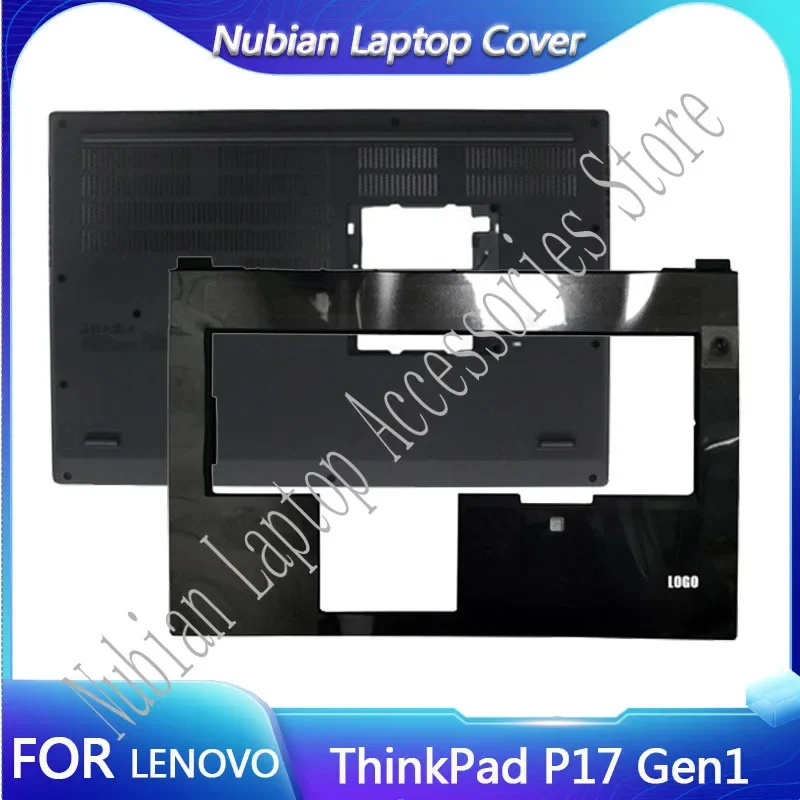 

New For Lenovo ThinkPad P17 Gen1 Keyboard Bezel Top Case Palmrest C Shell Laptop Host Lower Cover AP1KA000100 5CB0Z69128