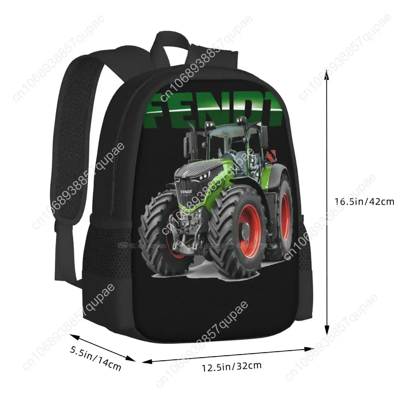 Fendt German Tractors Fashion Pattern Design Travel Laptop School Backpack Bag German Tractors Fendt Vintage Germany