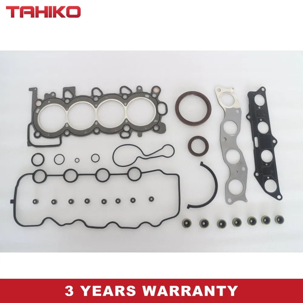 FULL HEAD OVERHAUL ENGINE GASKET Set Fit For Honda Civic City Jazz 1.2 1.4 L12A L13A 8V 2002 VRS