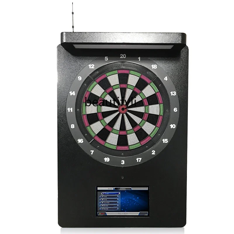 Networked electronic bar soft dart machine household automatic wall-mounted target disc