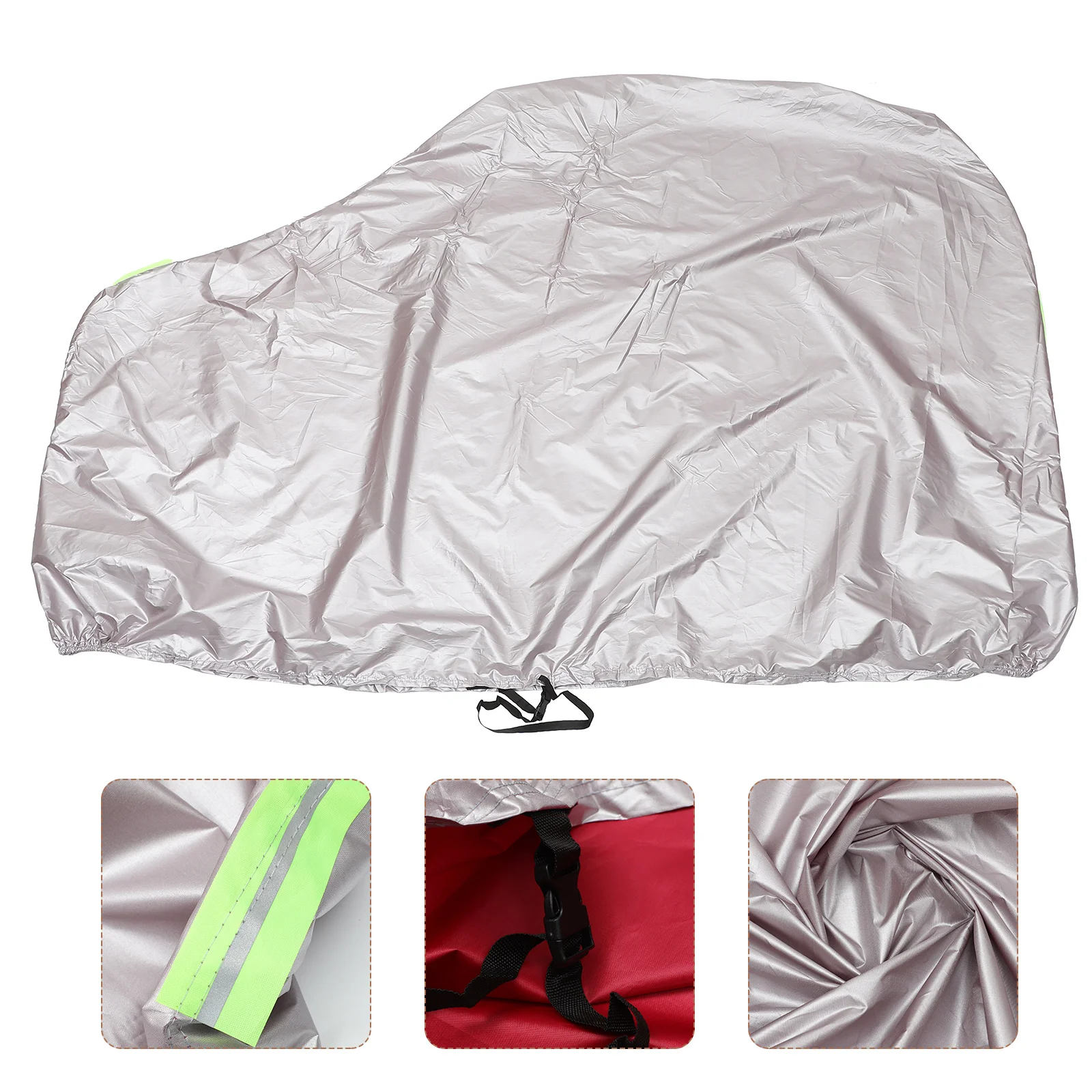 Cubierta impermeable para motocicleta, tienda de campaña con lona para motocicletas y vehículos todo terreno, impermeable para moto