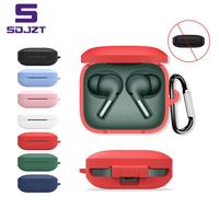 Silicone Protective Anti-drop Cover For Oneplus Buds Pro 2 Wireless Bluetooth Earphones Case With Anti-Lost Buckle Accessories