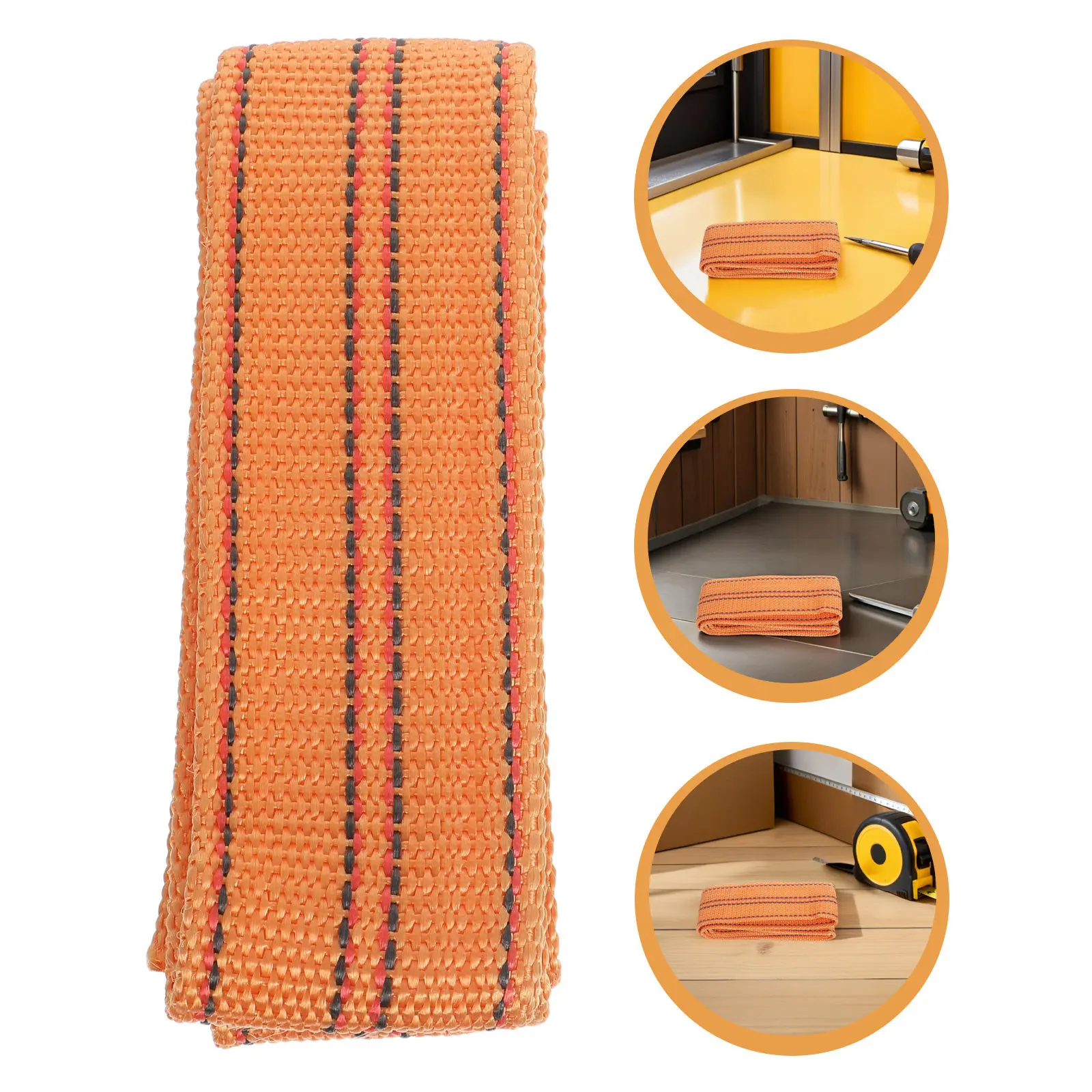 1Set Extension Ladder Rope Replacement Hardware Lightweight Robust Color Ribbon Pull Easy Height Adjustment Ladder Rope Spare