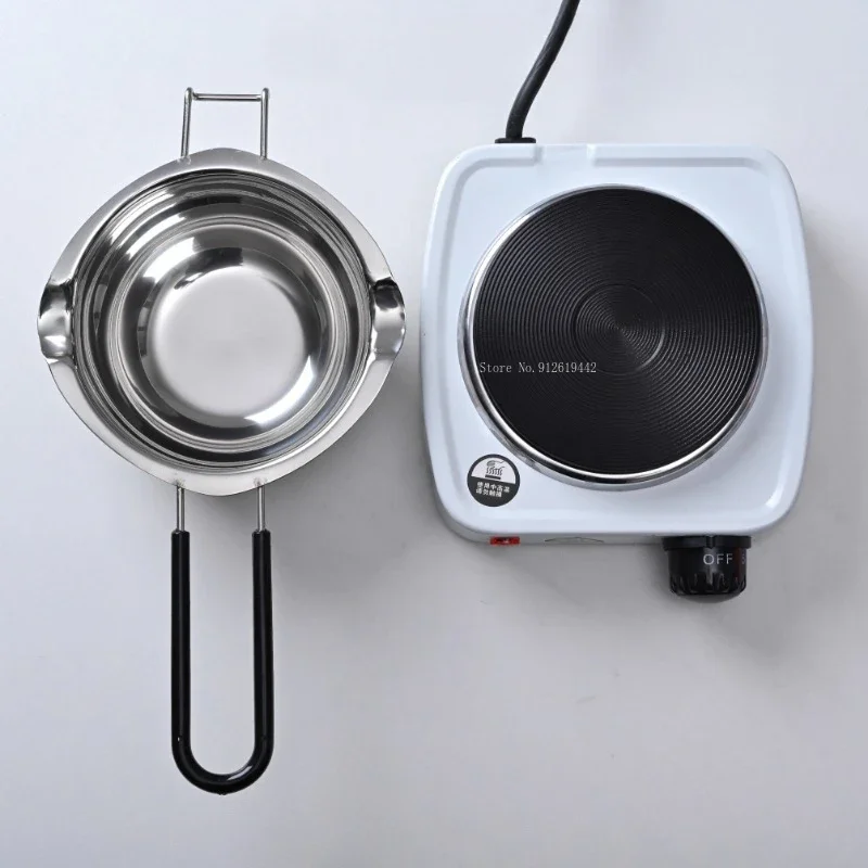 Scented Candle Melting Wax Pot Electric Heat Stove Thermometer  DIY Creative Modeling Iceberg Candle/wax Sheet Making Tools