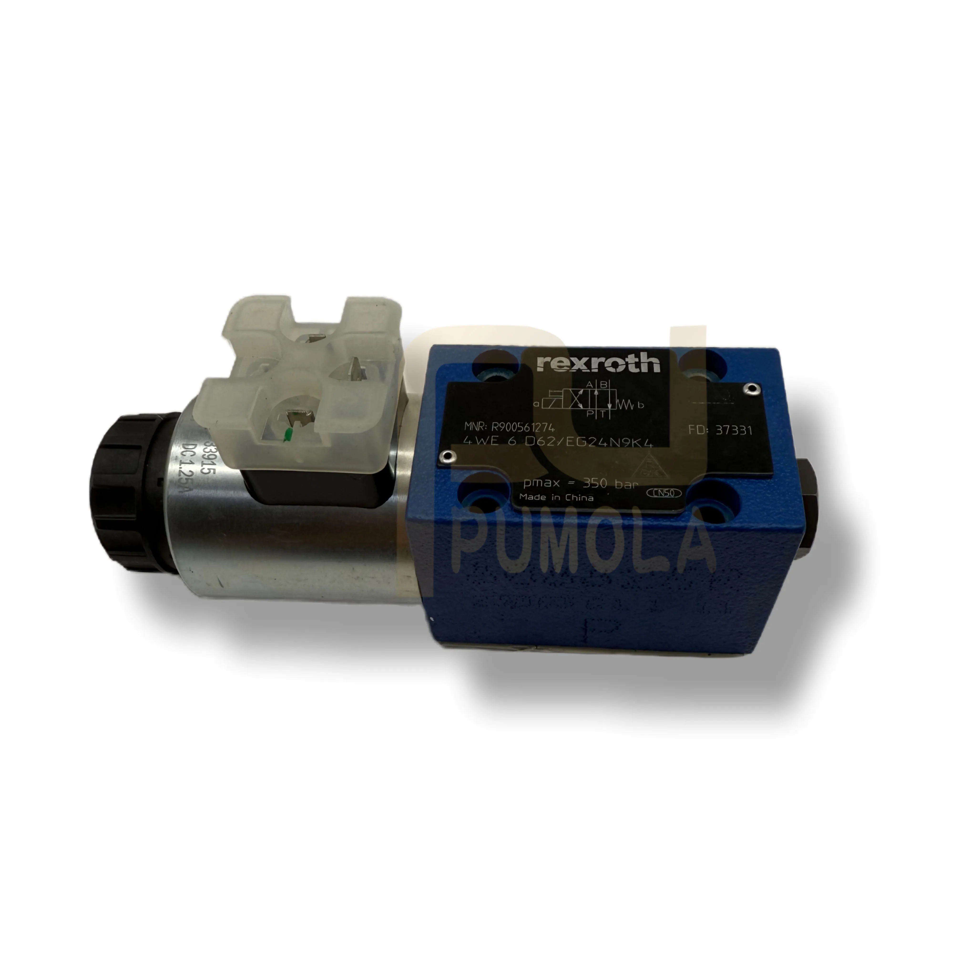 ريكس روث صمام هيدروليكي R900561274 4WE 6 D62/EG24N9K4 صمام بكرة اتجاهي 4we6d6x/eg24n9k4 #2