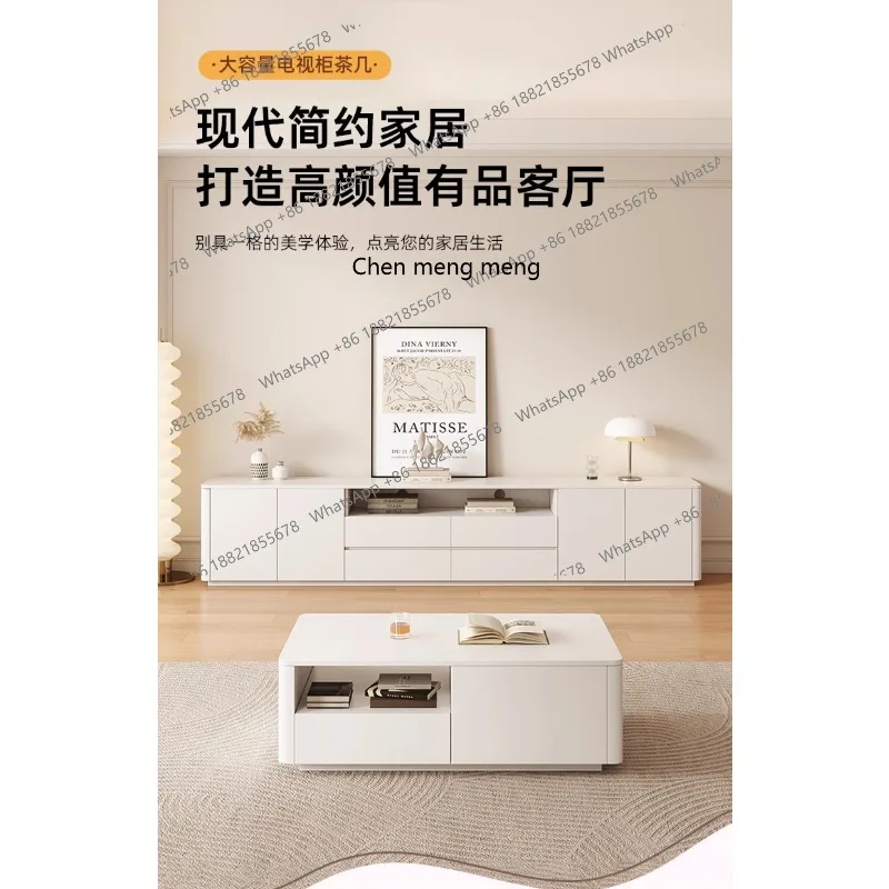 

Center White Tv Table Universal Storage Organizer Designer Drawers Luxury Tv Stands Cabinets Muebles Para Tv Trendy Furniture