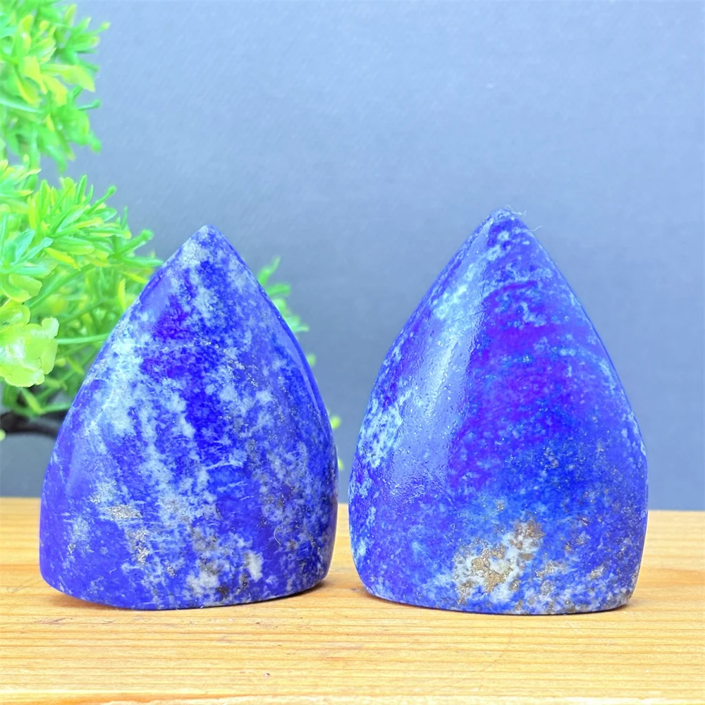 Natural Lapis Lazuli Healing Crystal Torch Reiki Free Form Home Decor Garden Aquarium Feng Shui Witchcraft Shaped