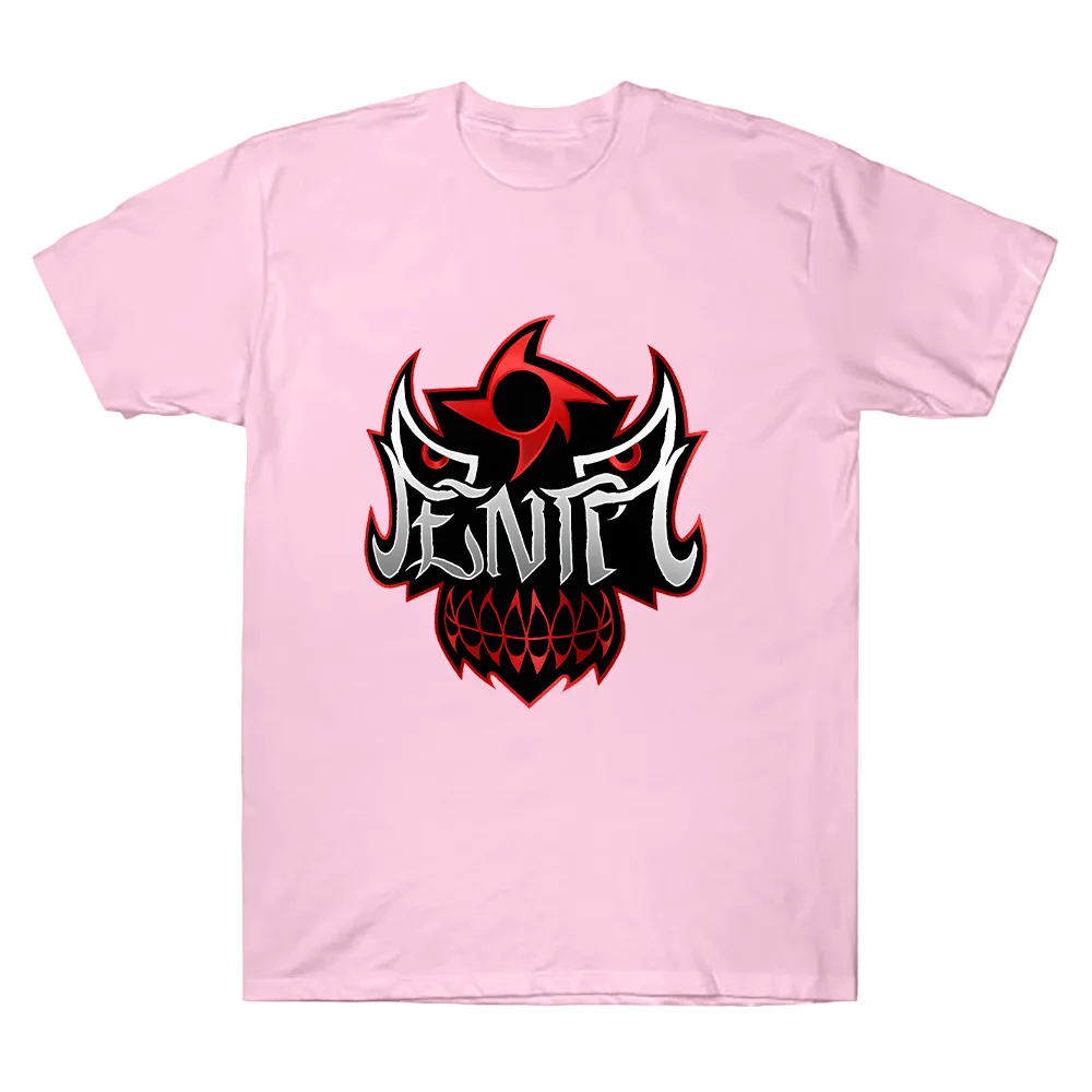 Youth Penta Schwarzes Logo T-Shirt Penta Zero Miedo T-Shirts Lässiges Baumwoll-Kurzarm-Shirt mit Aufdruck Street Hip Hop Unisex Oversized Tops – Detail 9