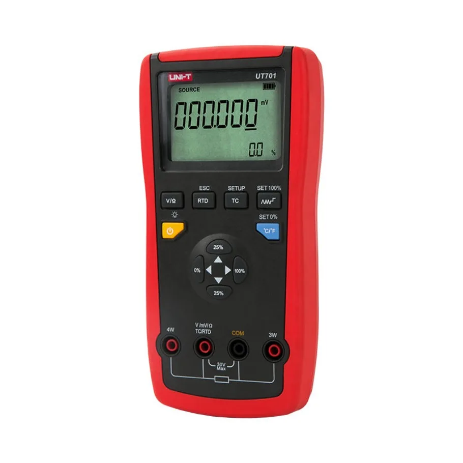 1PC NEW UNI-T UT701 Single Function Temperature Calibrator 6-digit Display DC Voltage In Stock Original Box#familitrade