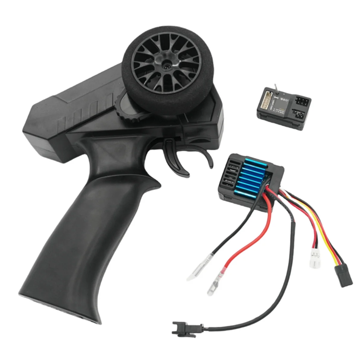 2.4G 2 canais kit de controle remoto transmissor receptor 50A ESC para atualização de carro WPL MN88K RC