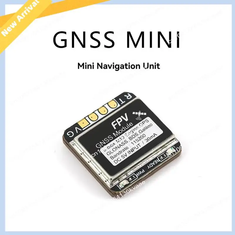M01K GNSS MINI M10 GPS Module UBX NMEA Dual Protocol 10HZ Rate Built-In  Antenna For FPV RC Airplane Long Range