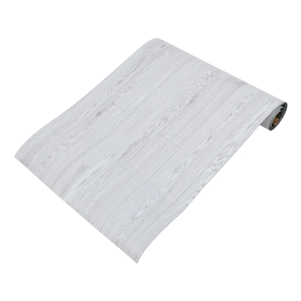 1 Rolka 300x40cm Samoprzylepnych Płytek Podłogowych z PVC Wodoodporne Naklejane Płytki do Kuchni Łazienki Sypialni Biura Komercyjnego