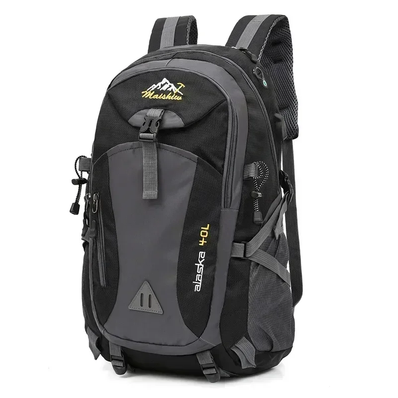 Weysfor 40L Wasserdichter Herren-Rucksack, Reiserucksack, Sporttasche, Outdoor, Bergsteigen, Wandern, Klettern, Camping, Rucksack für Männer