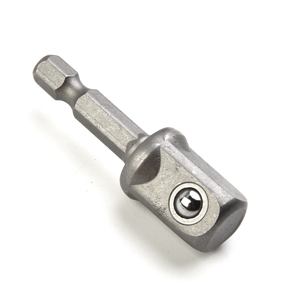 

Portable Pratical High Quality Socket Adapter Bit Adapter Hex Shank Silver 2/3/8pcs Chrome Vanadium Steel Drill