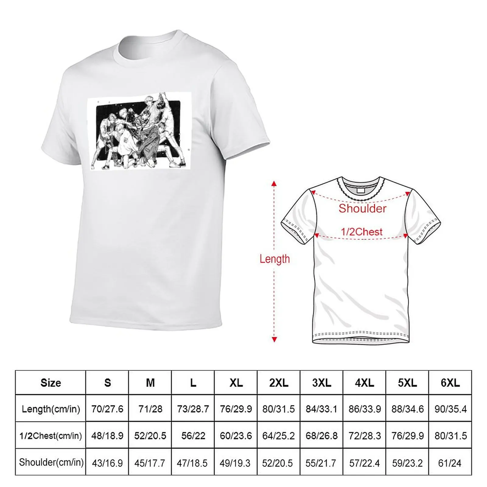DNA double helix inktober T-Shirt Minimalist Casual Short Sleeve Top