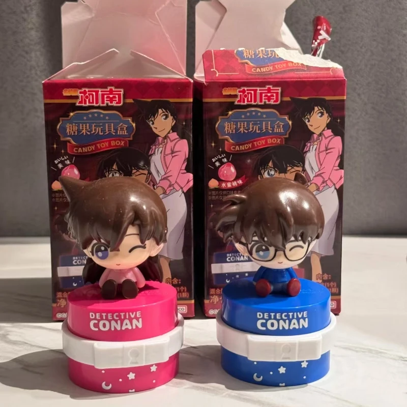 Figuras de caja ciega de la serie de juguetes de Detective Conan Candy, adornos de mesa, muñecos de Anime Rachel Moore, juguete para regalo perimetral