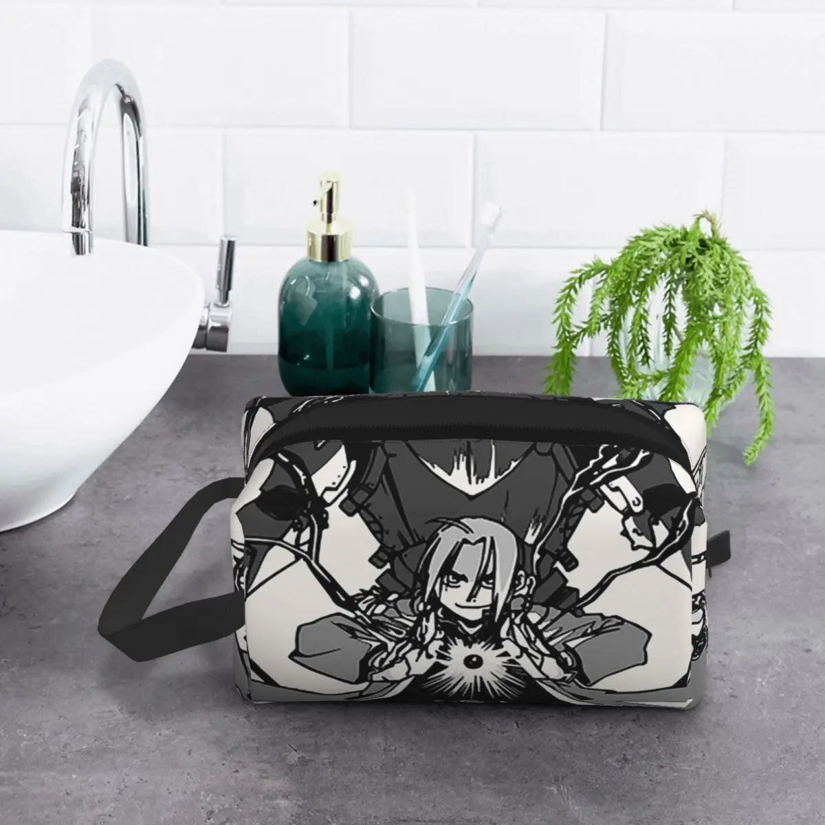 fullmetal-alchemist-anime-manga-4-bolsa-de-maquiagem-organizador-de-cosmeticos-armazenamento-dopp-kit-de-higiene-pessoal-saco-de-cosmeticos-estojo-de-lapis